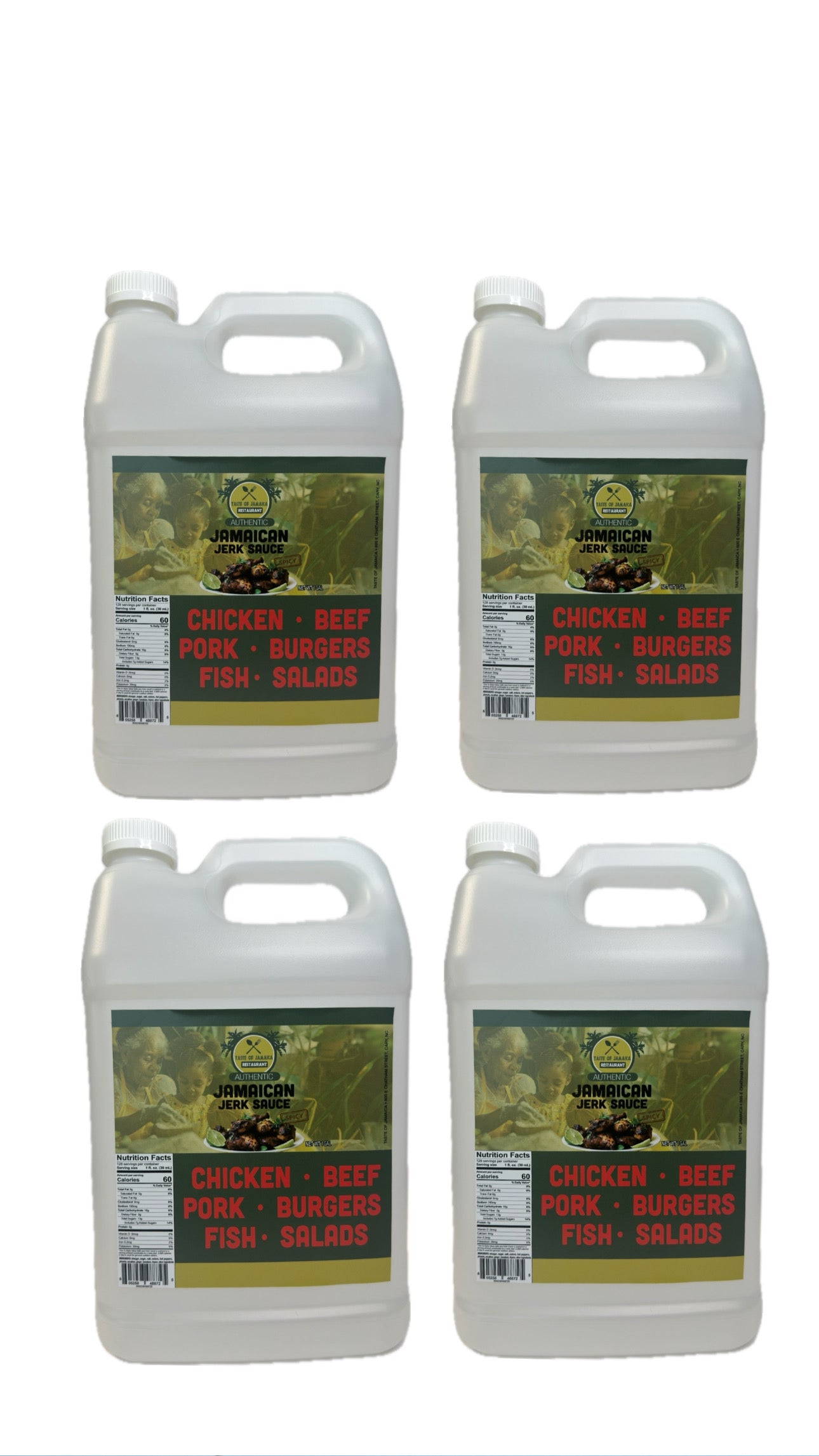 JAMAICAN JERK SAUCE 1 Gallon